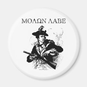 Molon Labe Minuteman Magnet