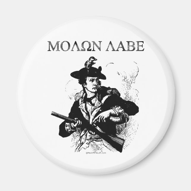 Molon Labe Minuteman Magnet (Vorne)