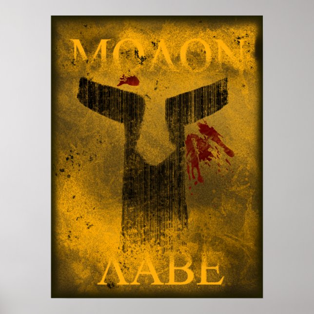 Molon Labe Poster (Vorne)