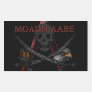 Molon Labe Resistance Sticker
