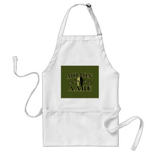 Molon Labe Spartan 5 Sterne Olive Green Schürze