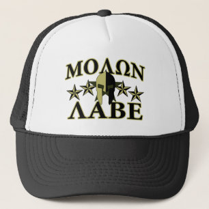 Molon Labe Spartan Helmet 5 Sterne Truckerkappe
