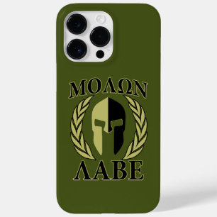 Molon Labe Spartan Helmet Laurels Case-Mate iPhone 14 Pro Max Hülle