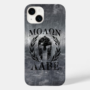 Molon Labe Spartan Helmet Laurels Case-Mate iPhone 14 Hülle