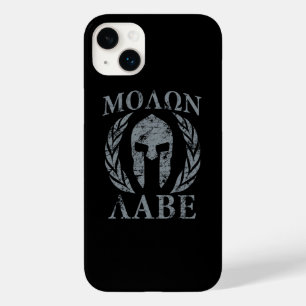 Molon Labe Spartan Helmet Laurels Case-Mate iPhone 14 Plus Hülle