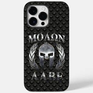 Molon Labe Spartan Helmet Laurels Case-Mate iPhone 14 Pro Max Hülle