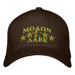 Molon Labe Spartan Warrior Five Stars Bestickte Baseballkappe