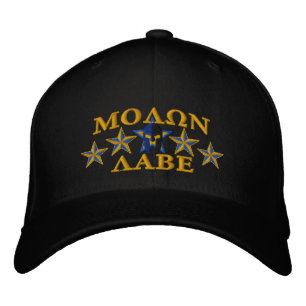 Molon Labe Spartan Warrior Five Stars Bestickte Baseballkappe
