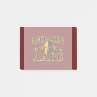 Molon Labe Spartan Warrior Golden Burgundy