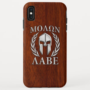 Molon Labe Spartan Warrior Laurels Chrome Style Case-Mate iPhone Hülle