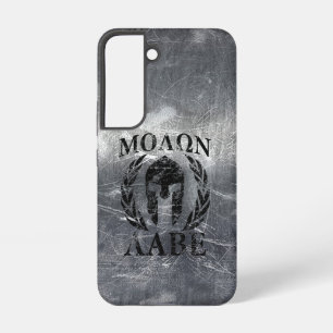 Molon Labe Spartaner-Helm Lorbeeren Samsung Galaxy Hülle