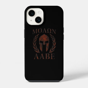 Molon Labe Spartanerkrieger Lorbeeren iPhone 14 Hülle