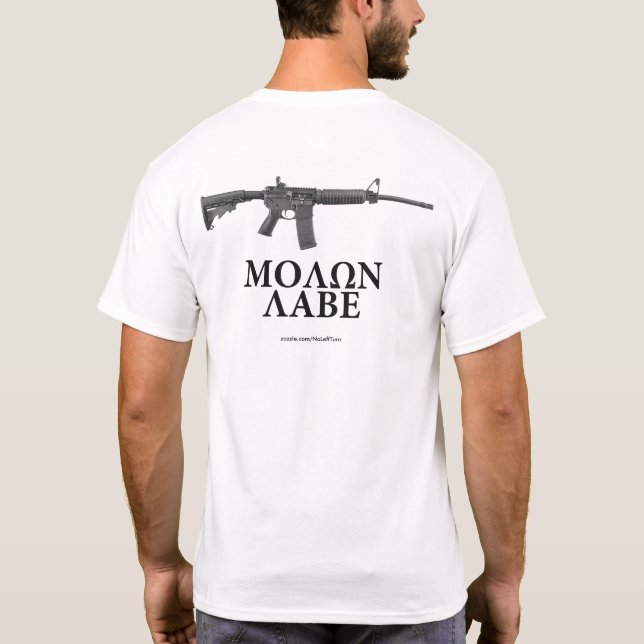 Molon Labe T - Shirt (Rückseite)