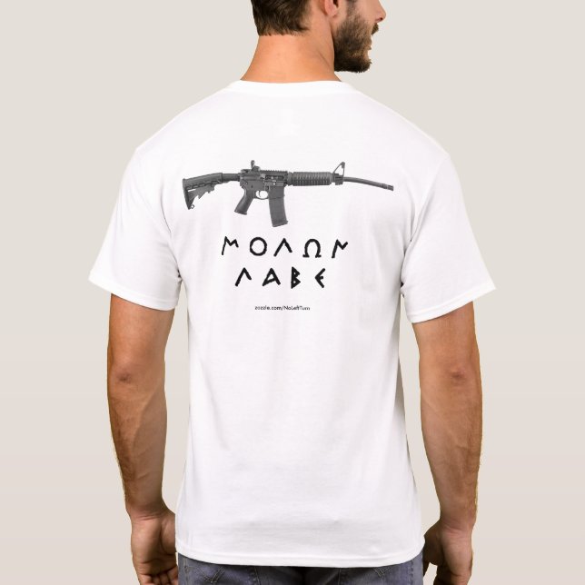 Molon Labe T - Shirt (Rückseite)