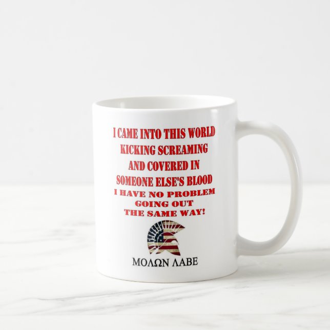 MOLON LABE TASSE (Rechts)
