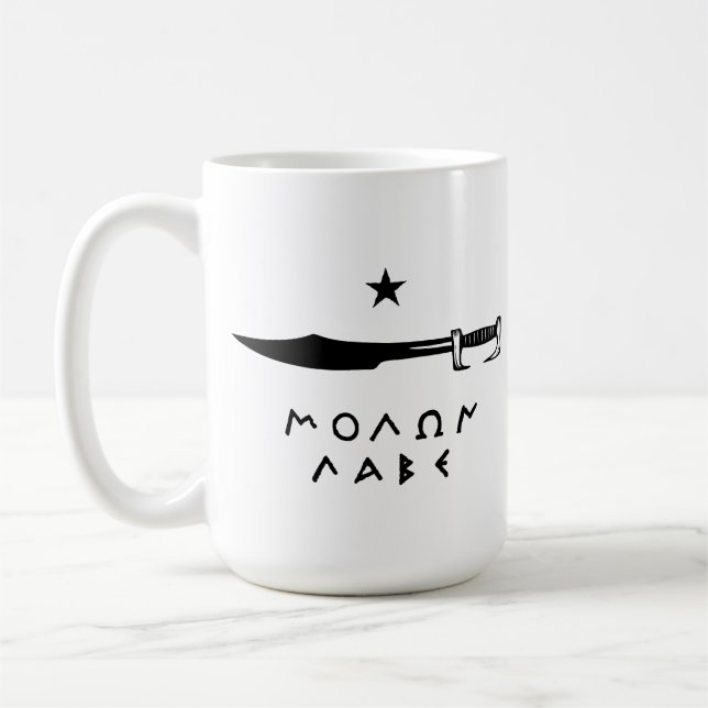 Molon Labe Tasse (Links)