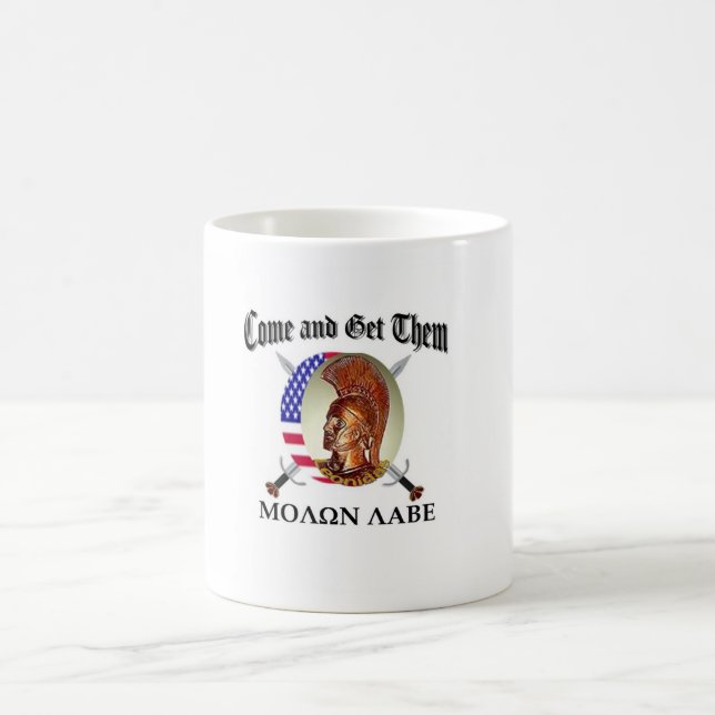 Molon Labe Tasse (Mittel)