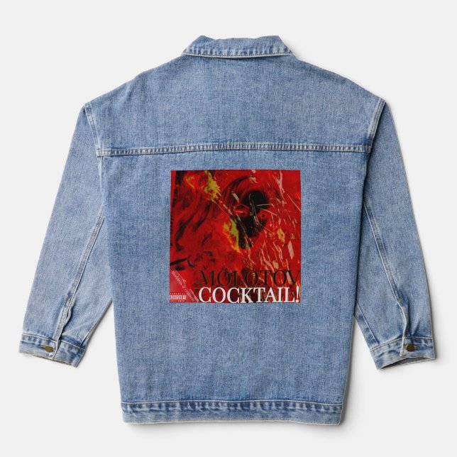 MOLOTOV-COCKTAIL! JEANSJACKE (Rückseite)