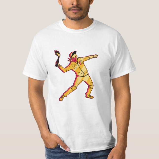 Molotov Thrower T-Shirt (Vorderseite)