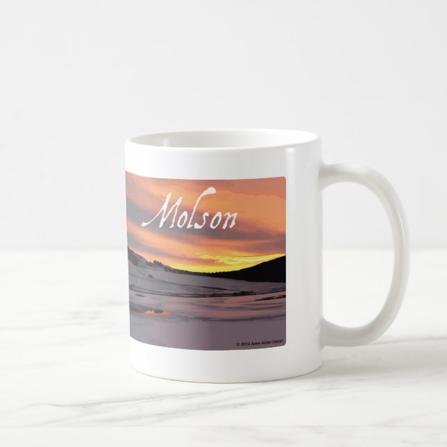 Molson See-Sonnenaufgang Tasse (Rechts)