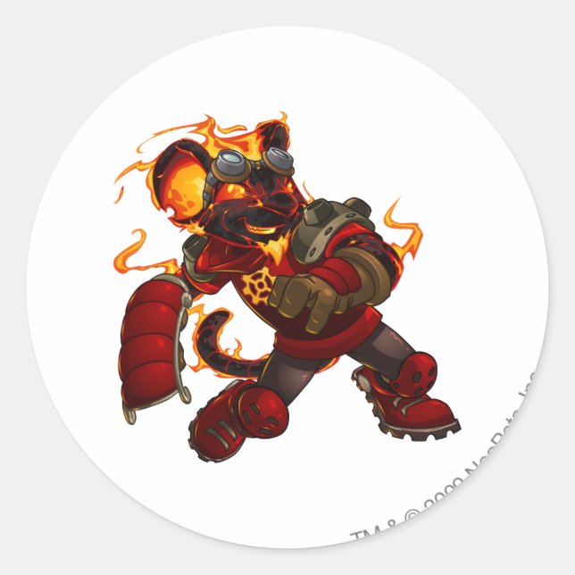 Moltara Team Captain 2 Runder Aufkleber (Vorderseite)