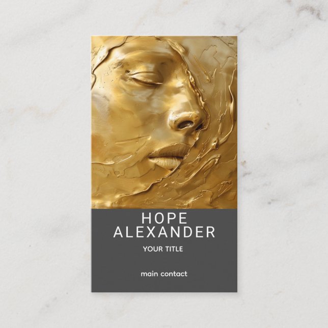 Molten Dreams Visitenkarte (Vorderseite)