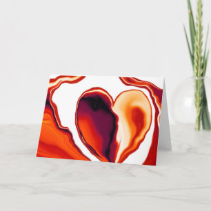 Molten Heart_1 Grußkarte Karte