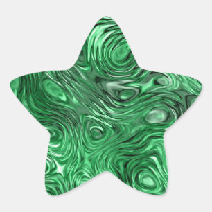 Molten Jade Druckaufkleber Star Stern-Aufkleber