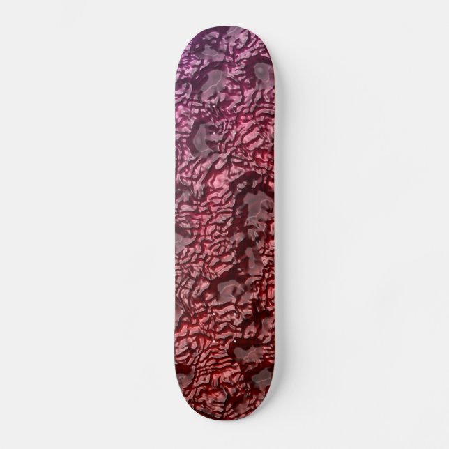 Molten Lava Camouflage Skateboard (Vorderseite)