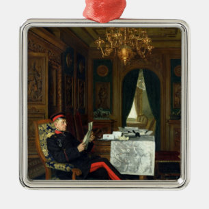 Moltke in Versailles, 1872 Ornament Aus Metall