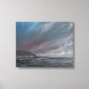 Moltke Jutland 1916. 2014 Leinwanddruck