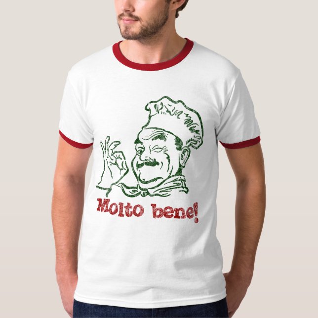 "Molto bene!" Vintag T-Shirt (Vorderseite)