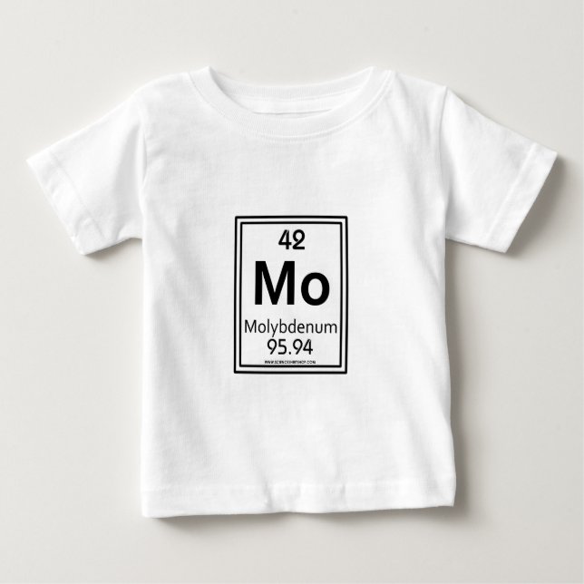 Molybdän 42 baby t-shirt (Vorderseite)