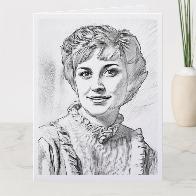 Mom as computer drawing karte (Vorderseite)