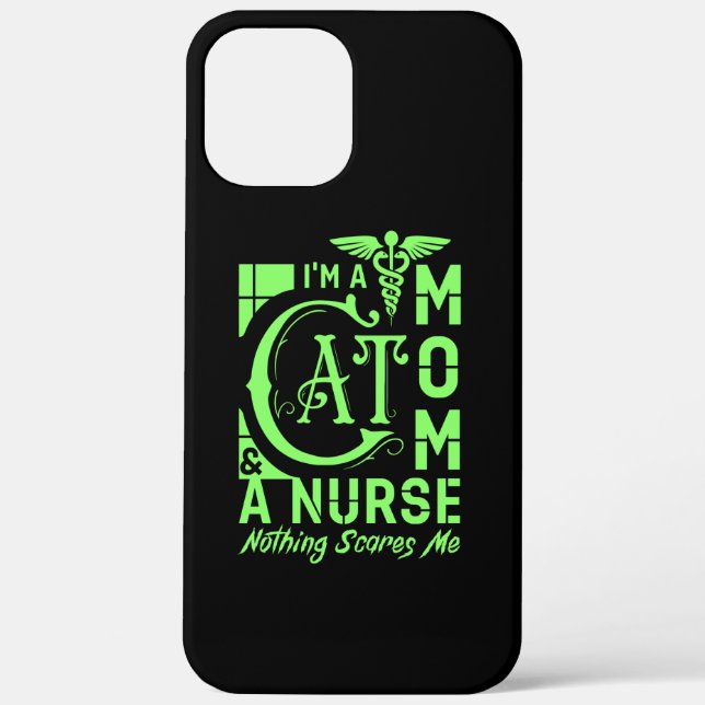Mom Cat Nurse Case-Mate iPhone Hülle (Rückseite)