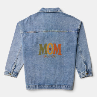 MOM Cozy Fall Herbst Mutterschaft Jeansjacke