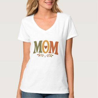 MOM Cozy Fall Herbst Mutterschaft T-Shirt