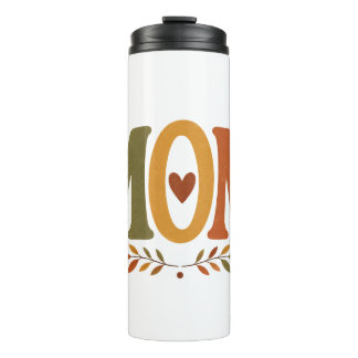 MOM Cozy Fall Herbst Mutterschaft Thermosbecher