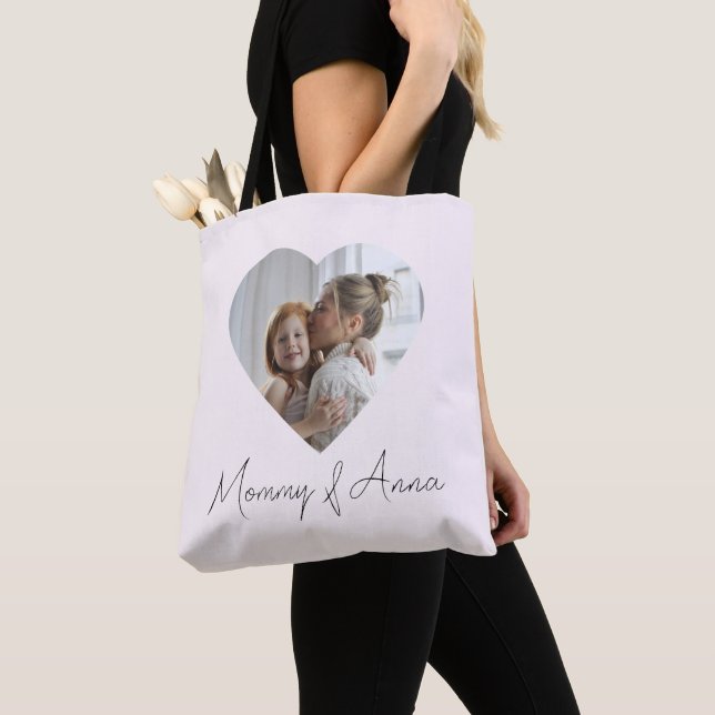 Mom Custom Name & Photo | Personalized Tote Bag (Von Nahem)