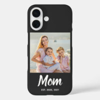 Mom Established Datum Foto Schrift