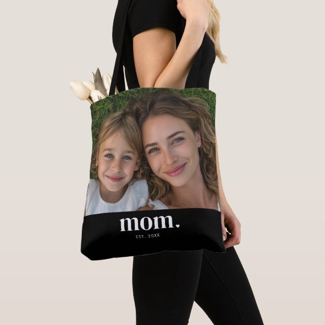 Mom Established Modern Black Photo (Von Nahem)