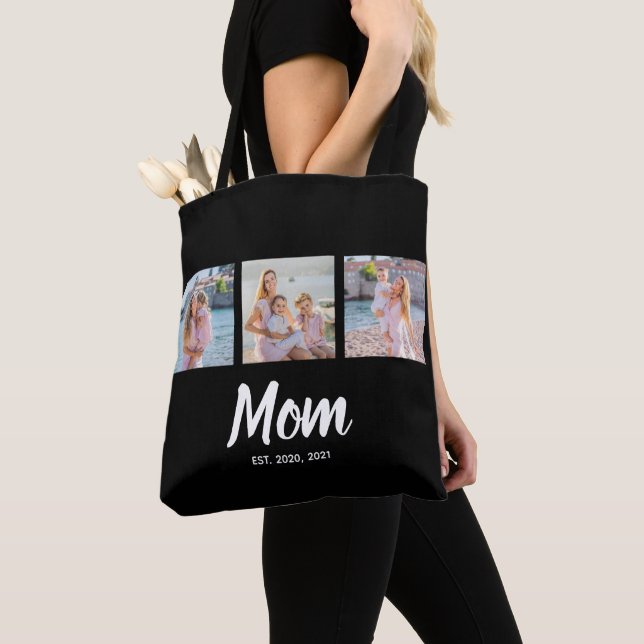 Mom Established Modern Script Black 3 Photo (Von Nahem)