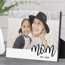 Mom Established Mother's Day Gift Photo Fotoplatte