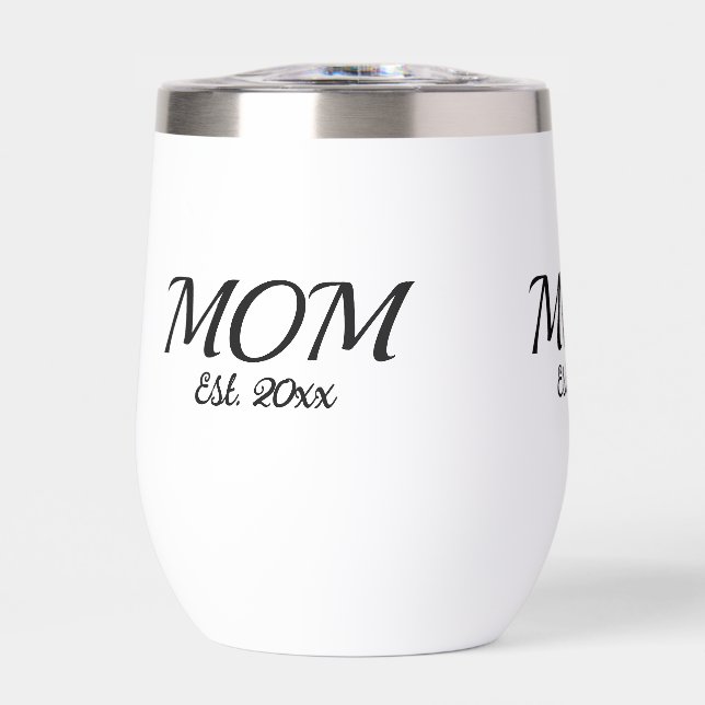 Mom Established New Mom Gift  (Vorderseite)