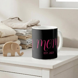 Mom Established New Mom Gift Coffee Mug Kaffeetasse