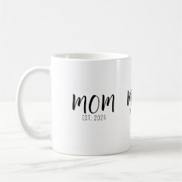 Mom Established New Mom Gift  Kaffeetasse