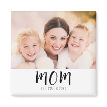 Mom Established Photo Gift