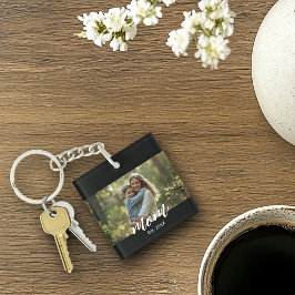 Mom Established Photo Mother's Day Schlüsselanhänger