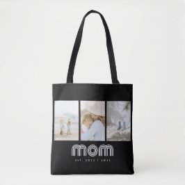 Mom Established Retro Script Black 3 Photo