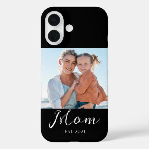 Mom Established Schrift Foto Case-Mate iPhone 16 Hülle